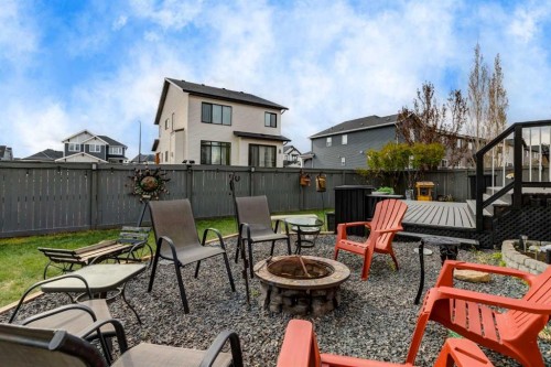 34 Morningside Landing Sw, Airdrie, AB - Outdoor With Deck Patio Veranda