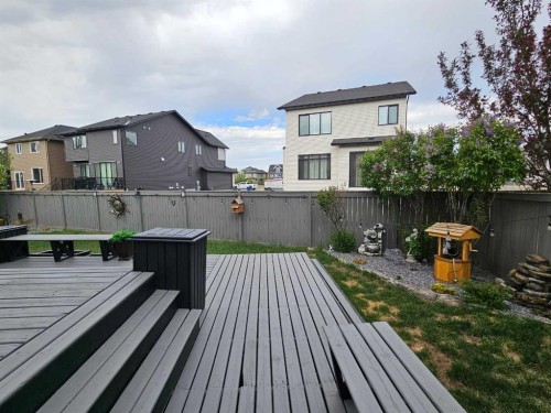34 Morningside Landing Sw, Airdrie, AB - Outdoor With Deck Patio Veranda