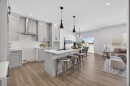 1090 Bayview Crescent, Airdrie, AB  - Indoor Photo Showing Kitchen With Upgraded Kitchen 