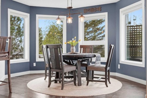 19 Hawkside Close Nw, Calgary, AB - Indoor Photo Showing Dining Room