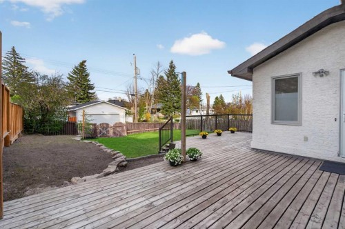 416 Thornhill Place Nw, Calgary, AB - Outdoor With Deck Patio Veranda With Exterior