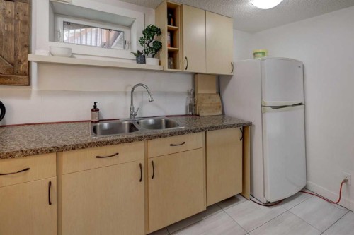 460 Parkridge Crescent Se, Calgary, AB - Indoor Photo Showing Kitchen With Double Sink