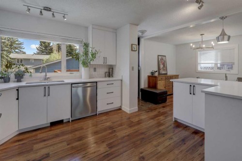460 Parkridge Crescent Se, Calgary, AB - Indoor Photo Showing Kitchen