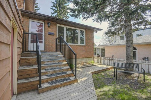 8116 33 Avenue Nw, Calgary, AB - Outdoor With Deck Patio Veranda With Exterior
