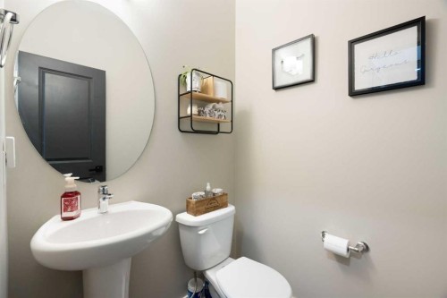 1306 Jumping Pound Common, Cochrane, AB - Indoor Photo Showing Bathroom