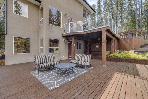 4 Highlands Place, Bragg Creek, AB - Outdoor With Deck Patio Veranda With Exterior