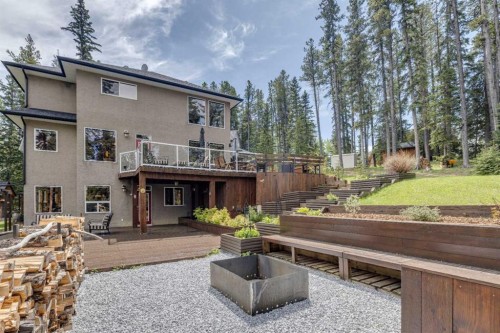 4 Highlands Place, Bragg Creek, AB - Outdoor With Deck Patio Veranda