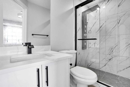 51 Martinridge Grove Ne, Calgary, AB - Indoor Photo Showing Bathroom