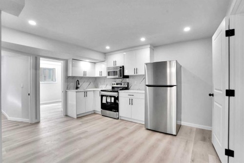 51 Martinridge Grove Ne, Calgary, AB - Indoor Photo Showing Kitchen With Stainless Steel Kitchen