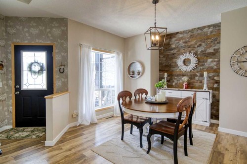 228 Oakmere Place, Chestermere, AB - Indoor Photo Showing Dining Room