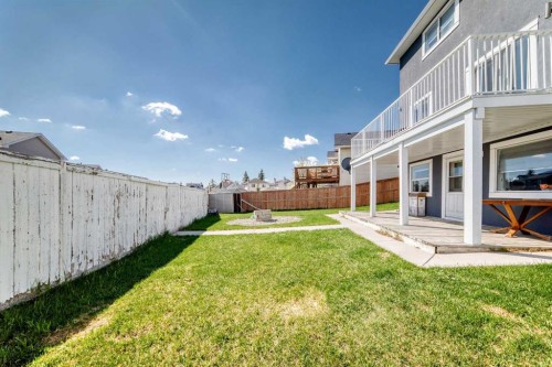 125 Coral Springs Bay Ne, Calgary, AB - Outdoor With Deck Patio Veranda