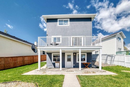 125 Coral Springs Bay Ne, Calgary, AB - Outdoor With Deck Patio Veranda