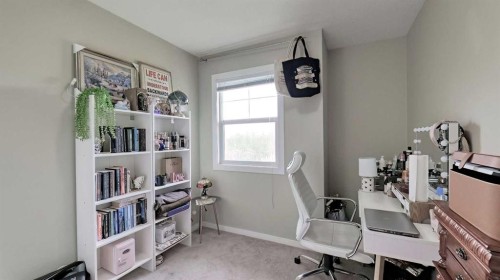 54 New Brighton Point Se, Calgary, AB - Indoor Photo Showing Office