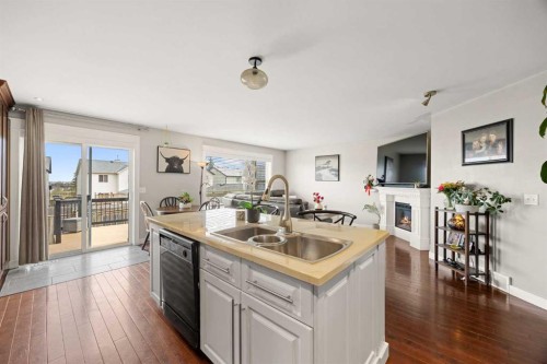 19 Covemeadow Crescent Ne, Calgary, AB - Indoor Photo Showing Kitchen With Double Sink