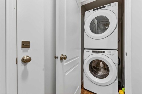 132 Seton Villas Se, Calgary, AB - Indoor Photo Showing Laundry Room