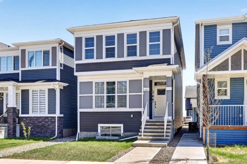 132 Seton Villas Se, Calgary, AB - Outdoor With Facade