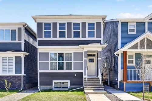 132 Seton Villas Se, Calgary, AB - Outdoor With Facade