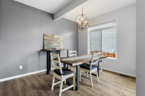 92 Sage Bluff Way Nw, Calgary, AB - Indoor Photo Showing Dining Room