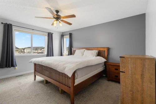 92 Sage Bluff Way Nw, Calgary, AB - Indoor Photo Showing Bedroom