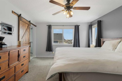 92 Sage Bluff Way Nw, Calgary, AB - Indoor Photo Showing Bedroom