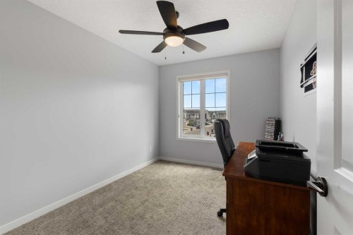 92 Sage Bluff Way Nw, Calgary, AB - Indoor Photo Showing Office