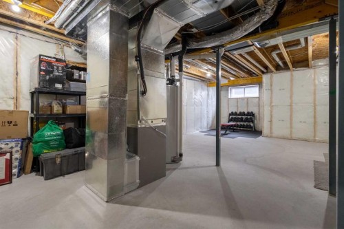 92 Sage Bluff Way Nw, Calgary, AB - Indoor Photo Showing Basement