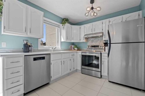 63 Falmere Way Ne, Calgary, AB - Indoor Photo Showing Kitchen With Stainless Steel Kitchen