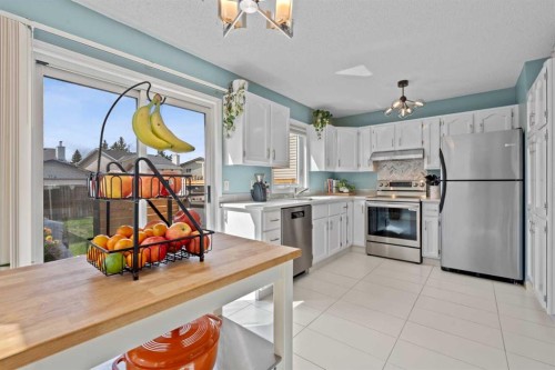 63 Falmere Way Ne, Calgary, AB - Indoor Photo Showing Kitchen With Stainless Steel Kitchen