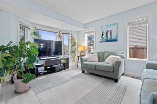63 Falmere Way Ne, Calgary, AB - Indoor Photo Showing Living Room