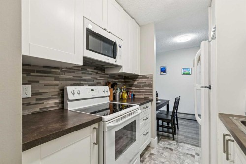 208-315 Heritage Drive Se, Calgary, AB - Indoor Photo Showing Kitchen