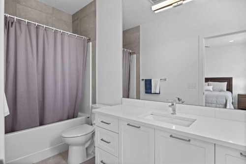 10 Evansfield Green Nw, Calgary, AB - Indoor Photo Showing Bathroom