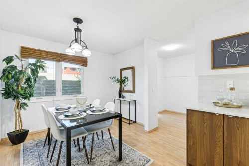 72-1055 72 Avenue Nw, Calgary, AB - Indoor Photo Showing Dining Room