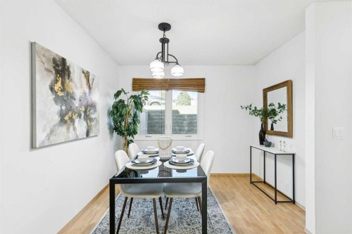 72-1055 72 Avenue Nw, Calgary, AB - Indoor Photo Showing Dining Room