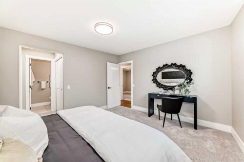 275 Silverview Way Nw, Calgary, AB - Indoor Photo Showing Bedroom