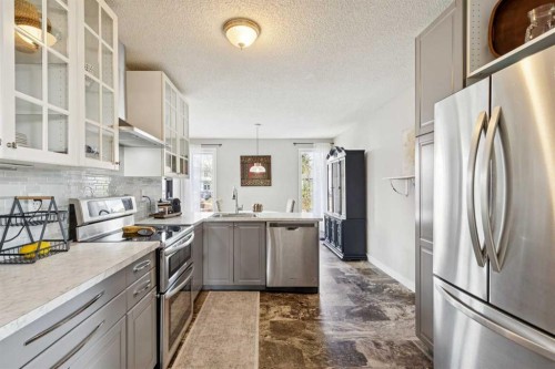 56 Riverbrook Road Se, Calgary, AB - Indoor Photo Showing Kitchen With Upgraded Kitchen