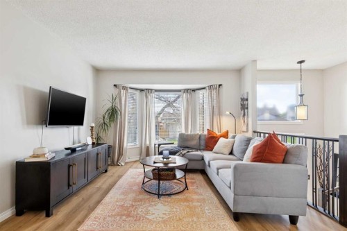 56 Riverbrook Road Se, Calgary, AB - Indoor Photo Showing Living Room