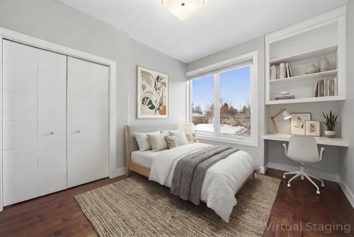 2018 37 Street Sw, Calgary, AB - Indoor Photo Showing Bedroom