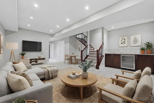 2018 37 Street Sw, Calgary, AB - Indoor Photo Showing Living Room