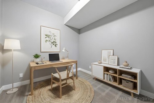 2018 37 Street Sw, Calgary, AB - Indoor Photo Showing Office