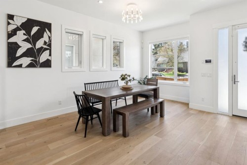 1424 27 Street Sw, Calgary, AB - Indoor Photo Showing Dining Room