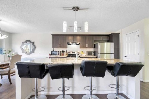 145 Viewpointe Terrace, Chestermere, AB - Indoor Photo Showing Kitchen With Stainless Steel Kitchen With Upgraded Kitchen