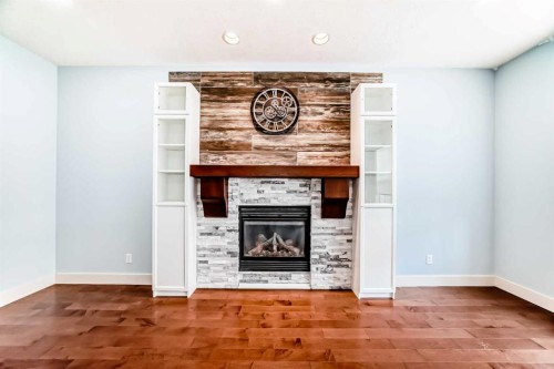 331 Royal Oak Heath Nw, Calgary, AB - Indoor With Fireplace