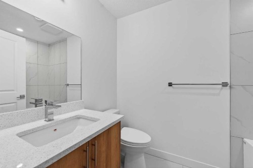 309 Baneberry Way Sw, Airdrie, AB - Indoor Photo Showing Bathroom