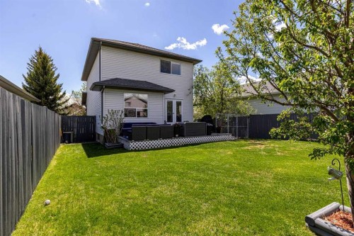 158 Saratoga Close Ne, Calgary, AB - Outdoor With Deck Patio Veranda