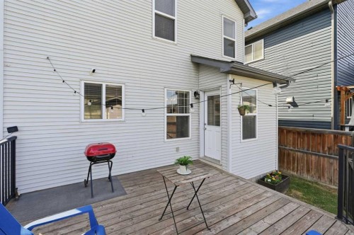 213 Silverado Drive Sw, Calgary, AB - Outdoor With Deck Patio Veranda With Exterior