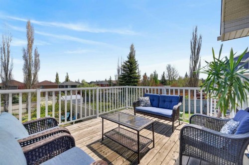44 Bridlepost Green Sw, Calgary, AB - Outdoor With Deck Patio Veranda With Exterior