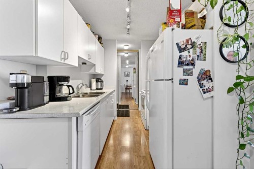 11D-80 Galbraith Drive Sw, Calgary, AB - Indoor Photo Showing Kitchen With Double Sink