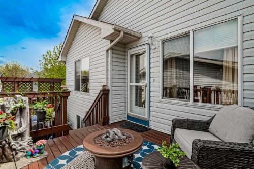 112 Prestwick Point Se, Calgary, AB - Outdoor With Deck Patio Veranda