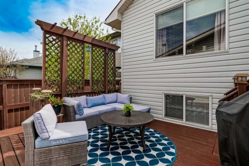 112 Prestwick Point Se, Calgary, AB - Outdoor With Deck Patio Veranda With Exterior