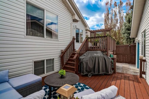 112 Prestwick Point Se, Calgary, AB - Outdoor With Deck Patio Veranda With Exterior